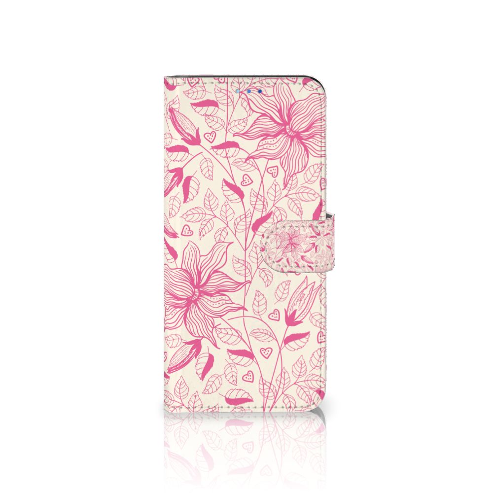 OPPO Find X3 Neo 5G Hoesje Pink Flowers