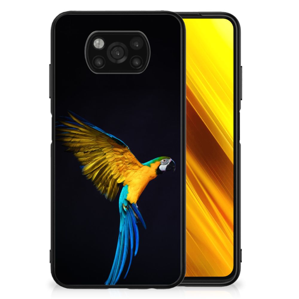 Xiaomi Poco X3 | X3 Pro Dierenprint Telefoonhoesje Papegaai