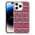 Apple iPhone 14 Pro Max Doorzichtige Silicone Hoesje Aztec Paars B2C Telecom