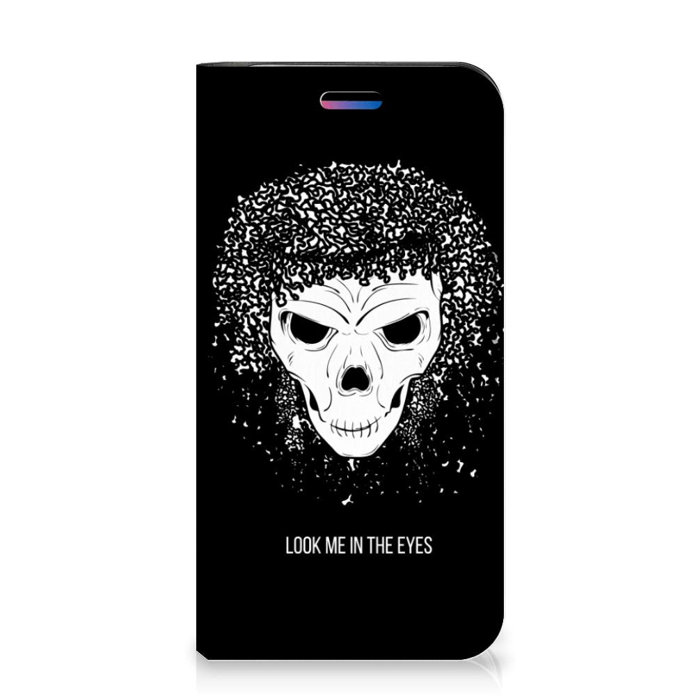 Mobiel BookCase Apple iPhone X | Xs Skull Hair