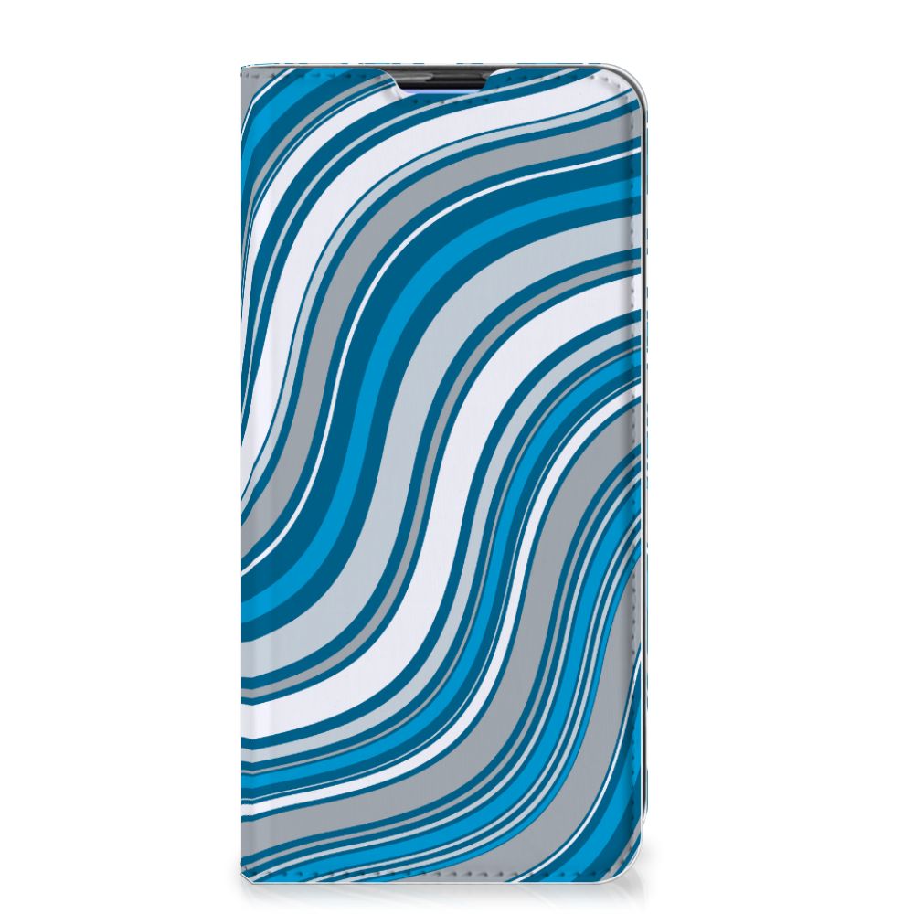 Xiaomi Redmi K20 Pro Hoesje met Magneet Waves Blue - B2C Telecom