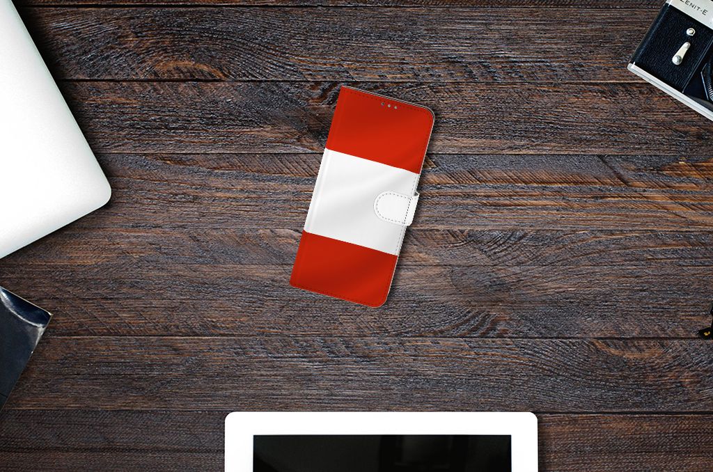 Motorola Moto G9 Plus Bookstyle Case Oostenrijk