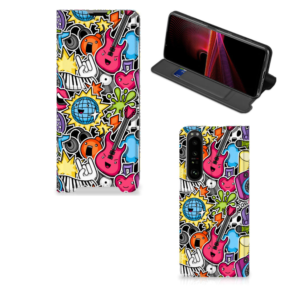 Sony Xperia 1 III Hippe Standcase Punk Rock