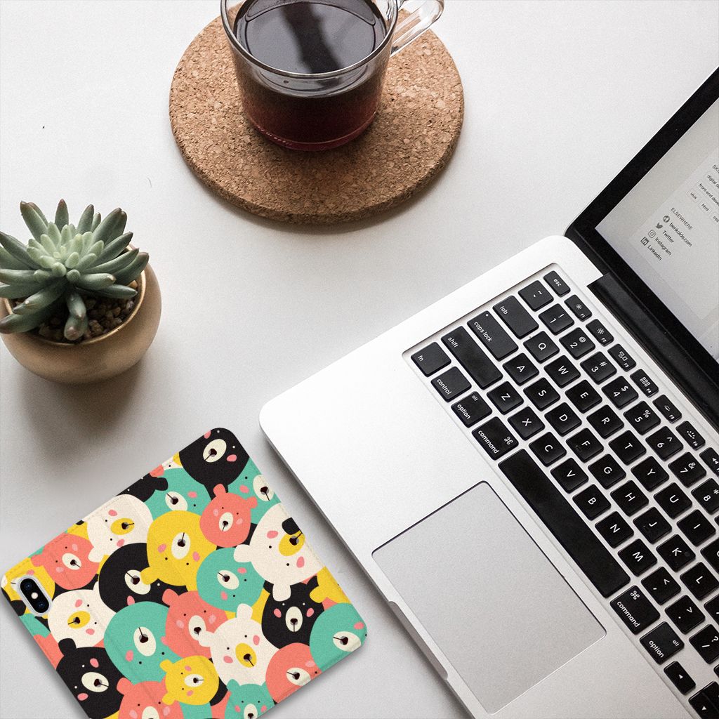 Apple iPhone Xs Max Magnet Case Bears