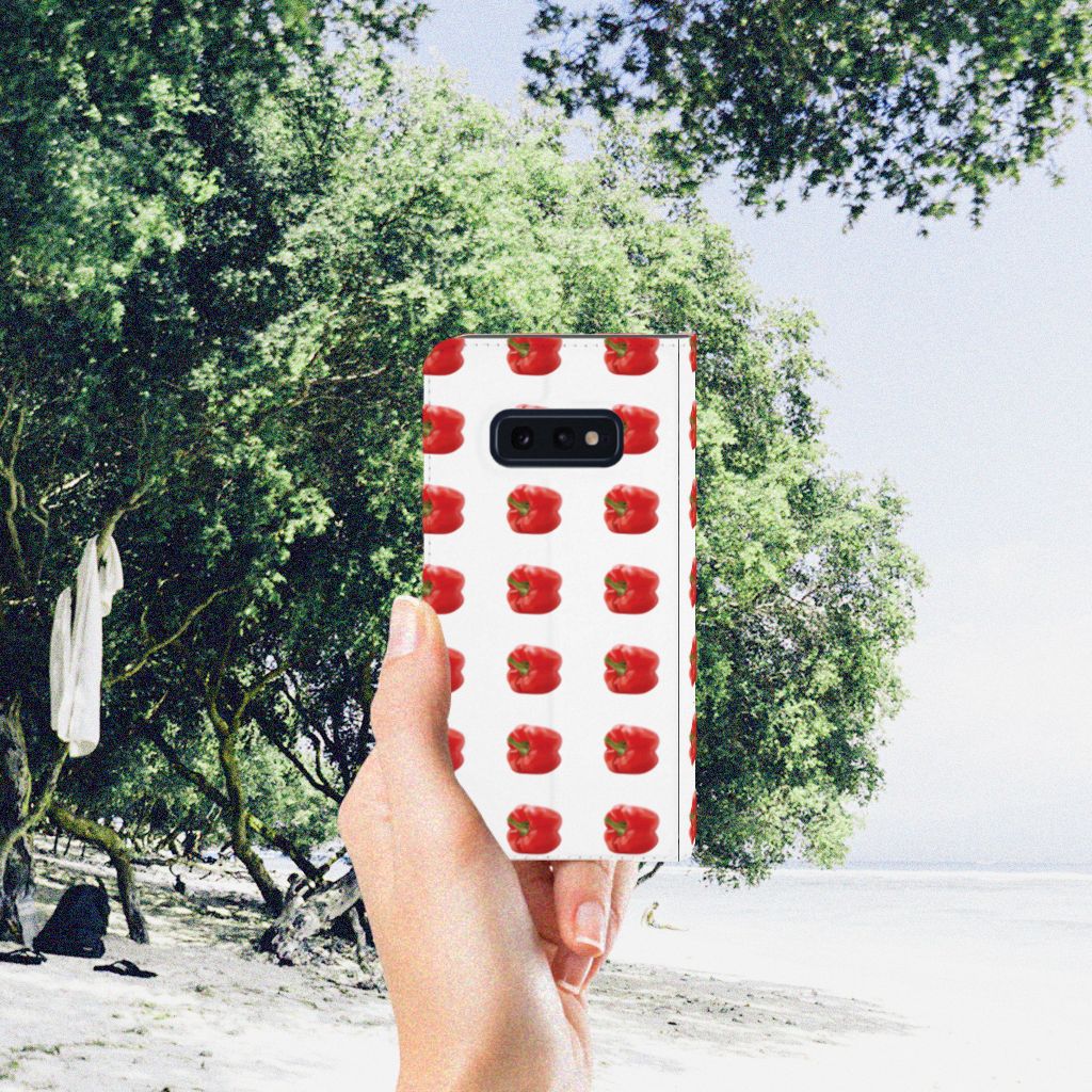 Samsung Galaxy S10e Flip Style Cover Paprika Red