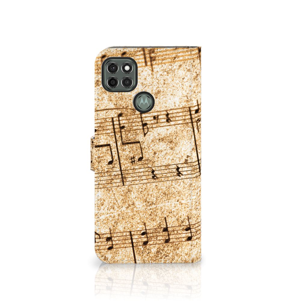 Motorola Moto G9 Power Telefoonhoesje met foto Bladmuziek