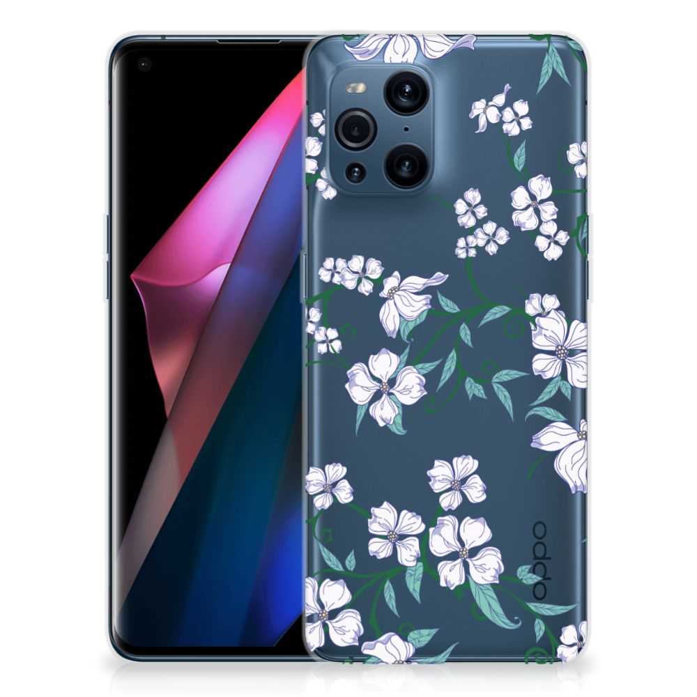 OPPO Find X3 | X3 Pro Uniek TPU Case Blossom White