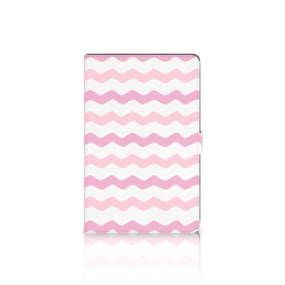 Lenovo Tab M10 Plus 3rd Gen 10.6 inch Tablet Hoes Waves Roze