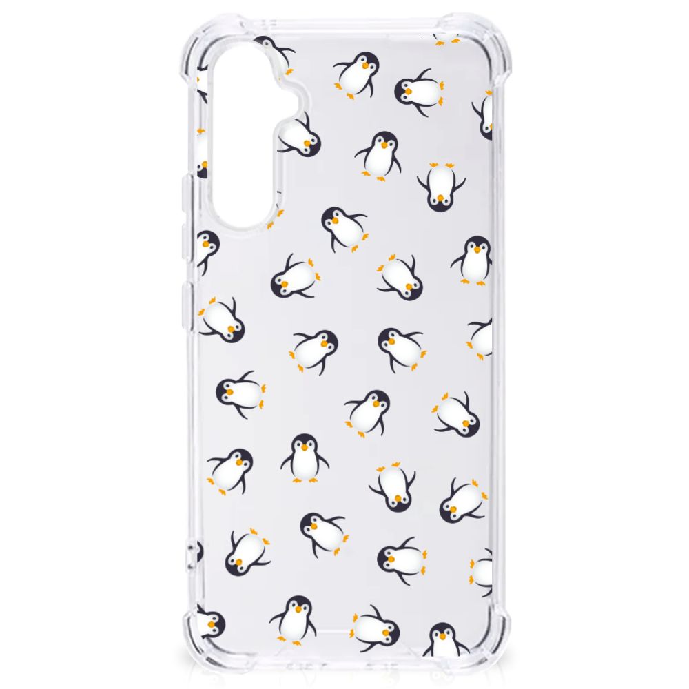 Doorzichtige Silicone Hoesje voor Samsung Galaxy A34 Pinguïn B2C Telecom