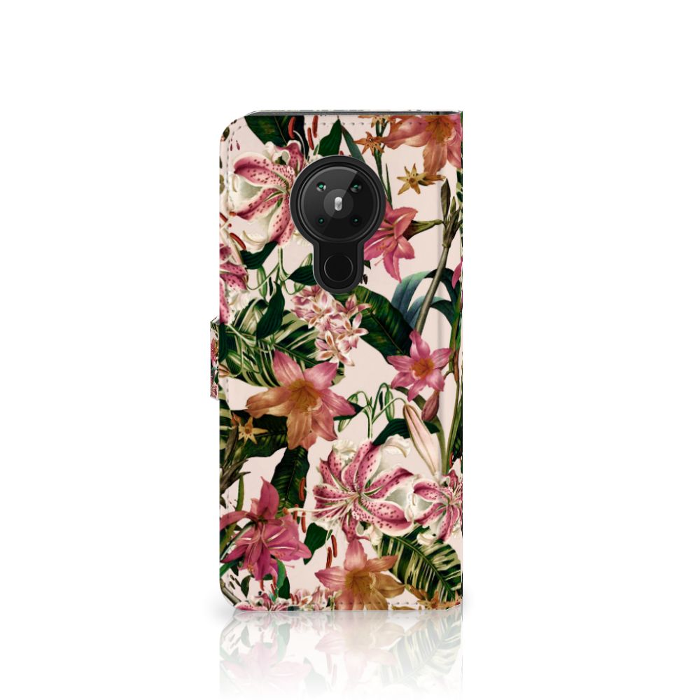 Nokia 5.3 Hoesje Flowers