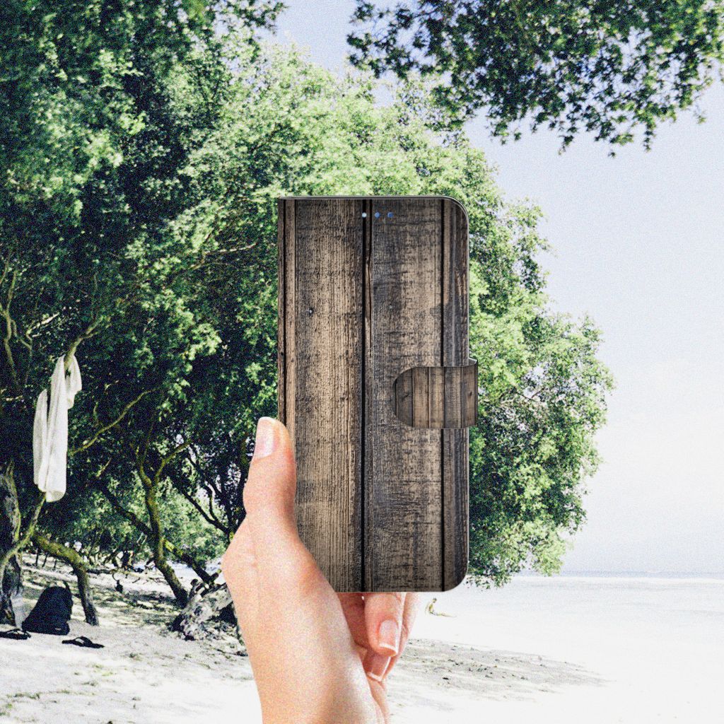 OPPO Find X3 Neo 5G Book Style Case Steigerhout
