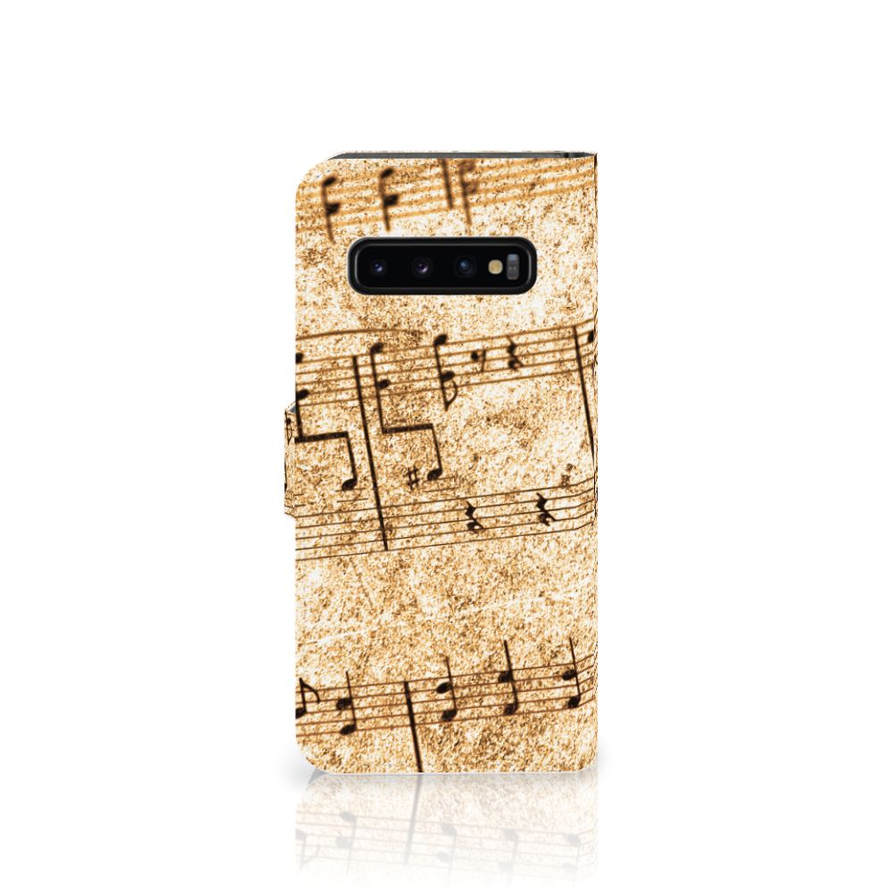 Samsung Galaxy S10 Telefoonhoesje met foto Bladmuziek
