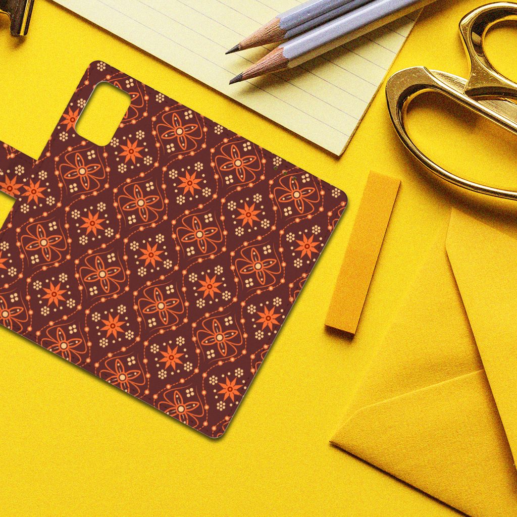 Samsung Galaxy A02s | M02s Telefoon Hoesje Batik Brown