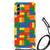 Samsung Galaxy S21 FE Doorzichtige Silicone Hoesje Blokken B2C Telecom