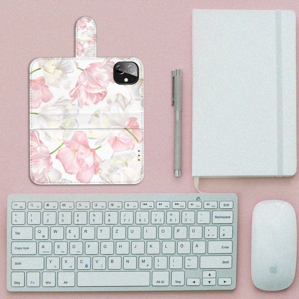 Apple iPhone 12 Mini Hoesje Lovely Flowers