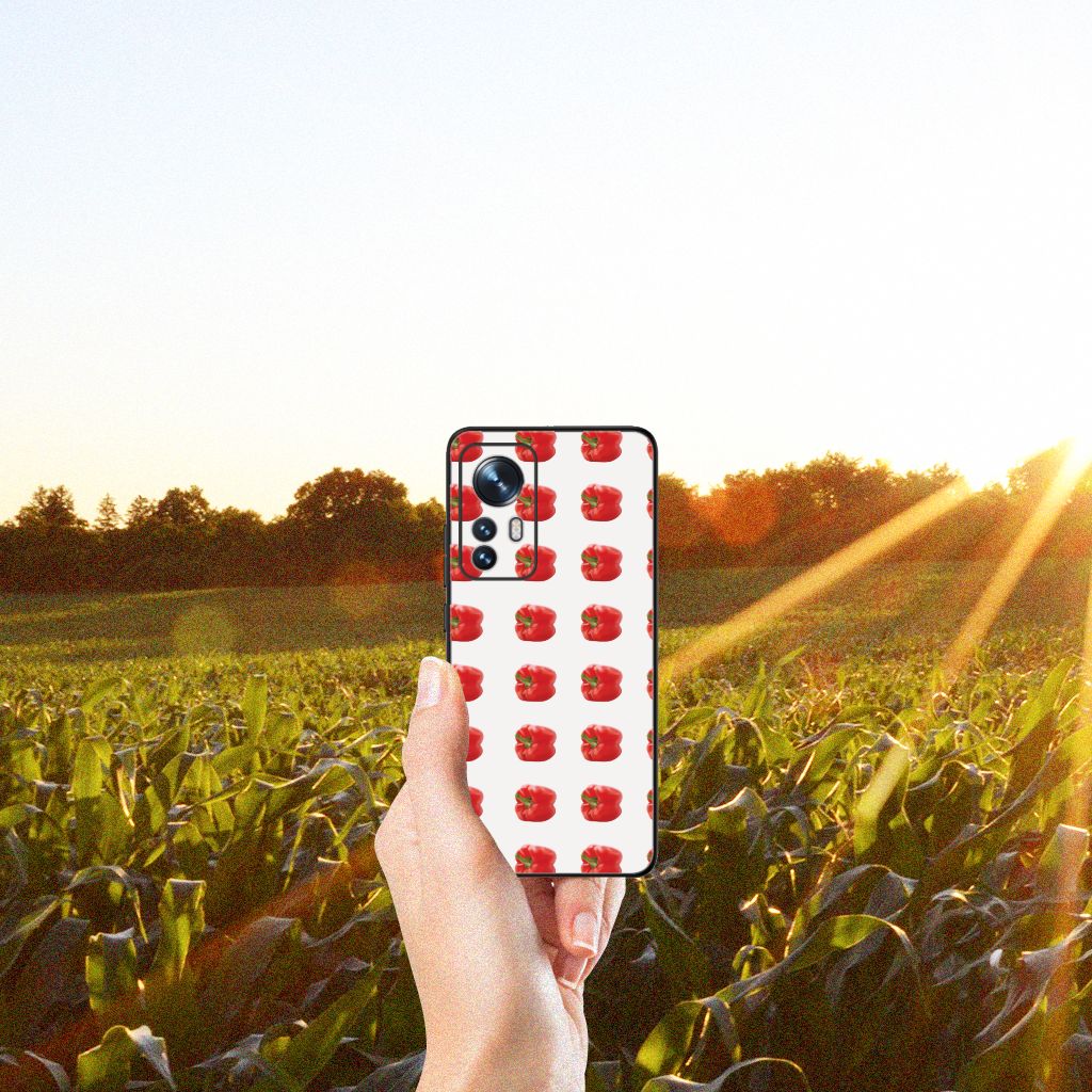 Xiaomi 12 | 12X Back Cover Hoesje Paprika Red B2C Telecom