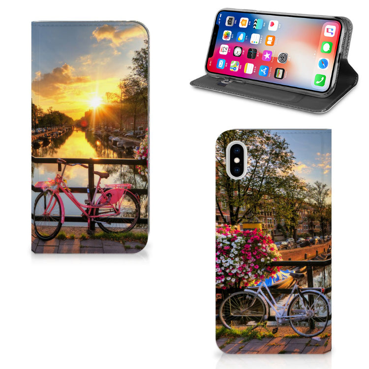 Apple iPhone Xs Max Book Cover Amsterdamse Grachten