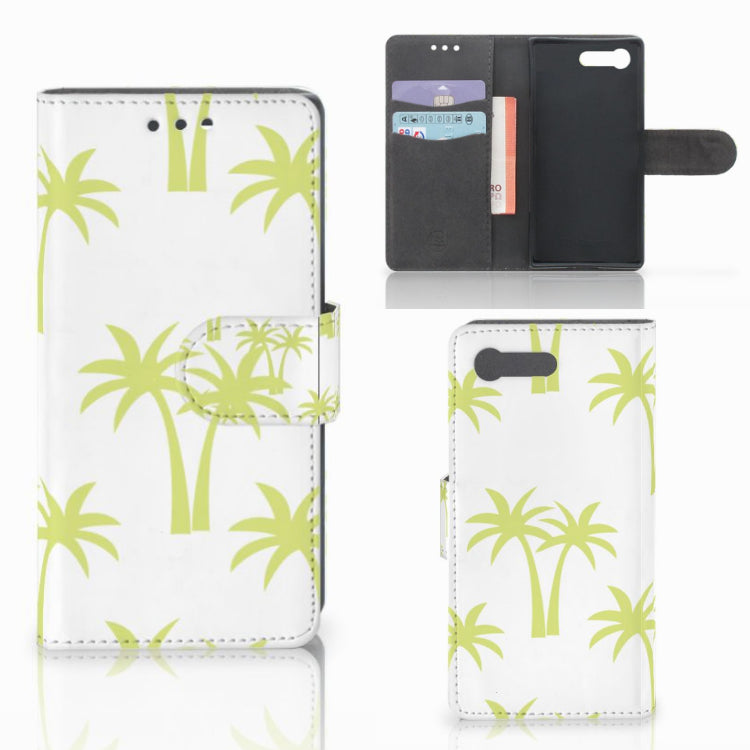 Sony Xperia X Compact Hoesje Palmtrees