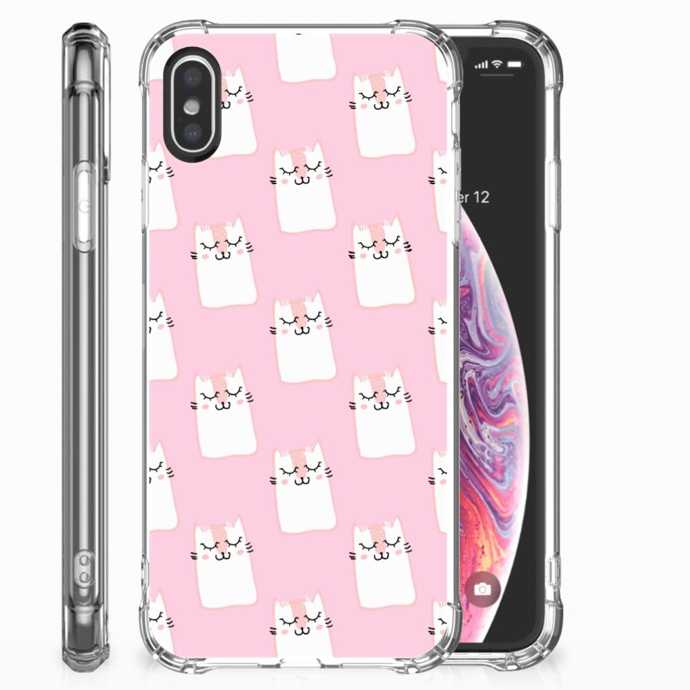 Apple iPhone X | Xs Case Anti-shock Sleeping Cats