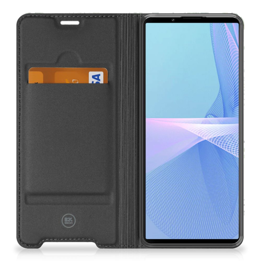 Sony Xperia 10 III Smart Cover Leaves