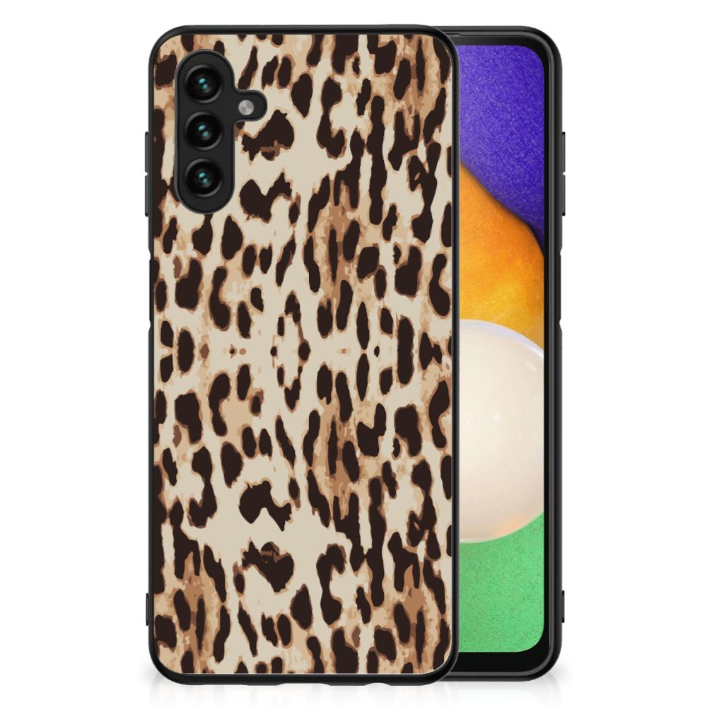 Samsung Galaxy A13 5G | A04s Dierenprint Telefoonhoesje Leopard