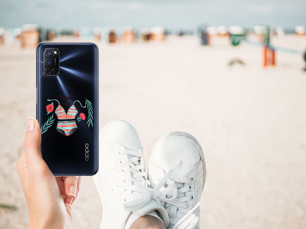 OPPO A52 | A72 Telefoonhoesje met Naam Boho Summer B2C Telecom