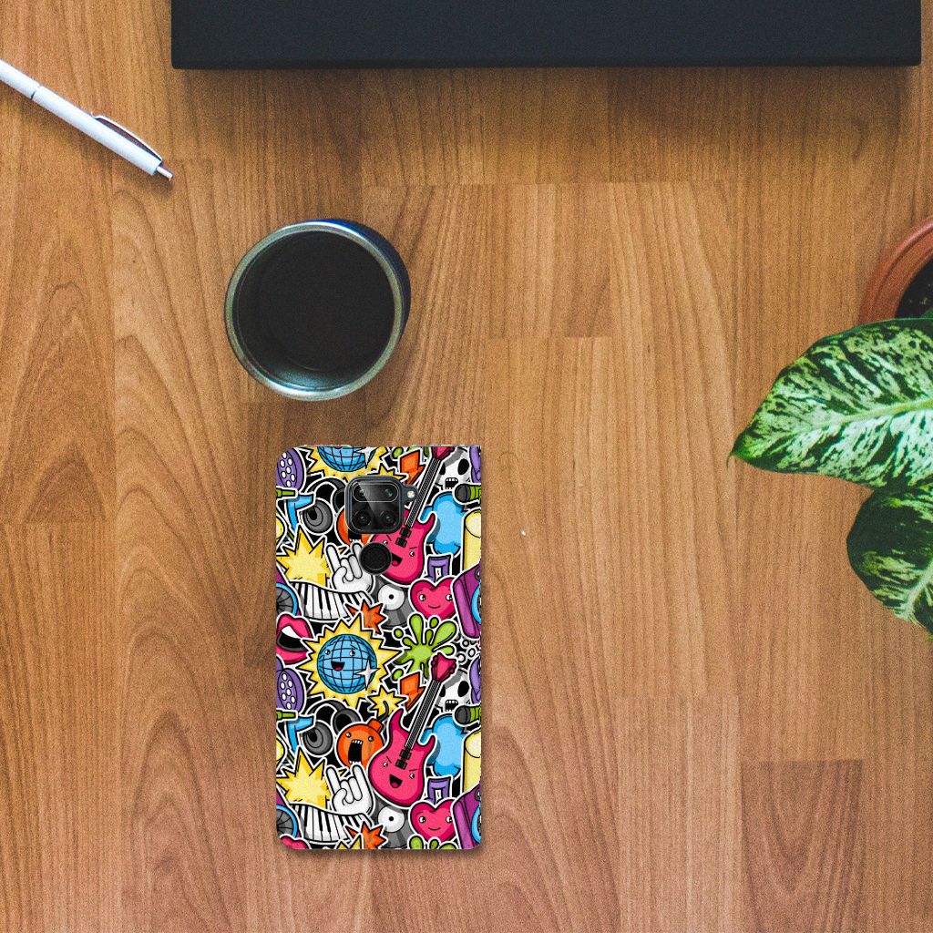 Xiaomi Redmi Note 9 Hippe Standcase Punk Rock - B2C Telecom