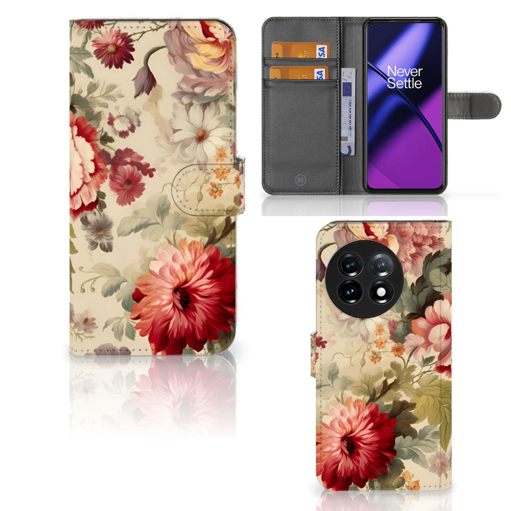 Hoesje voor OnePlus 11 Bloemen