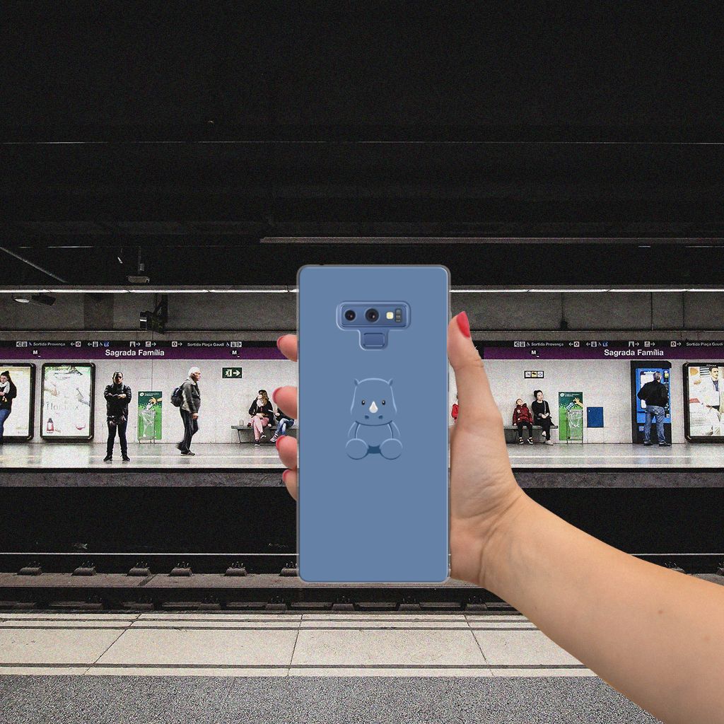 Samsung Galaxy Note 9 Telefoonhoesje met Naam Baby Rhino