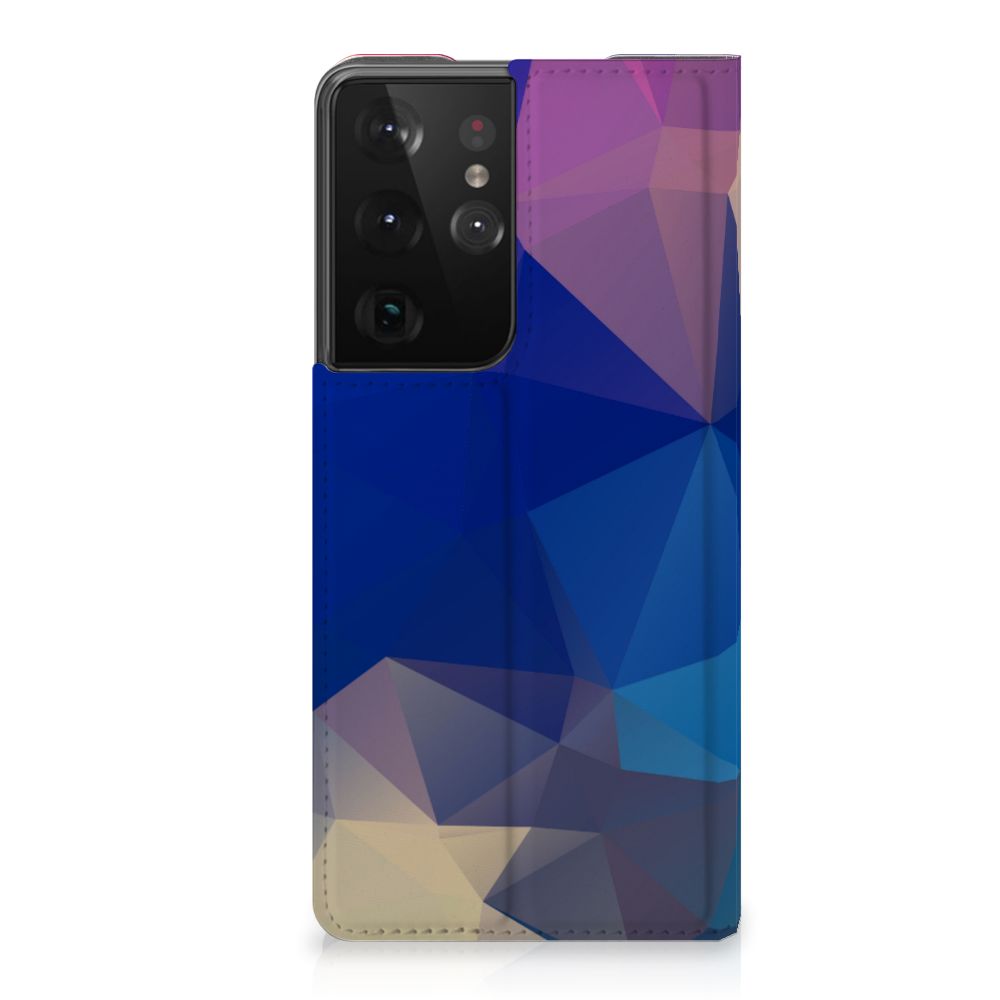 Samsung Galaxy S21 Ultra Stand Case Polygon Dark - B2C Telecom