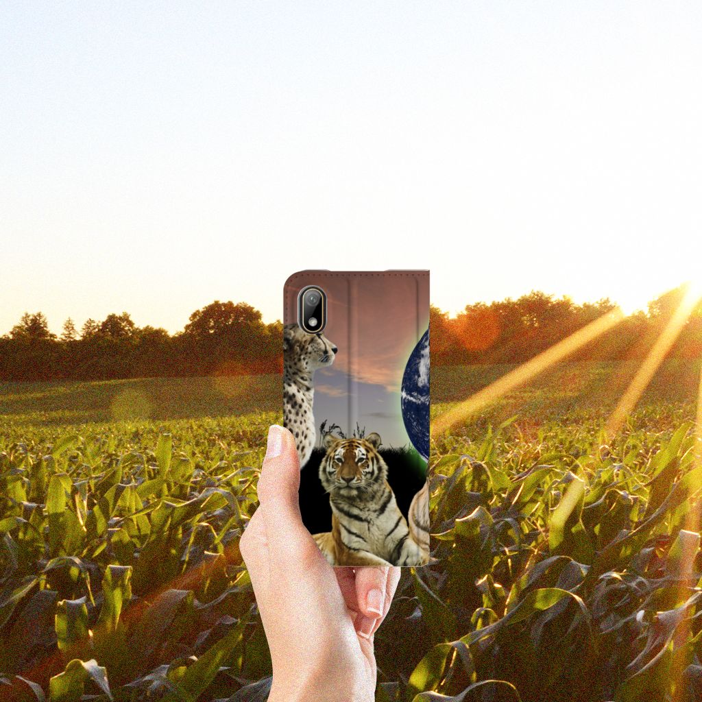 Huawei Y5 (2019) Hoesje maken Roofdieren - B2C Telecom