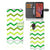 Samsung Galaxy Xcover 5 Telefoon Hoesje Zigzag Groen