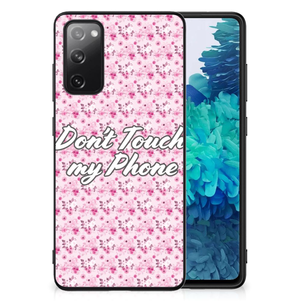Samsung Galaxy S20 FE Telefoon Hoesje Flowers Pink DTMP