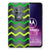 Motorola One Zoom TPU bumper Zigzag Groen