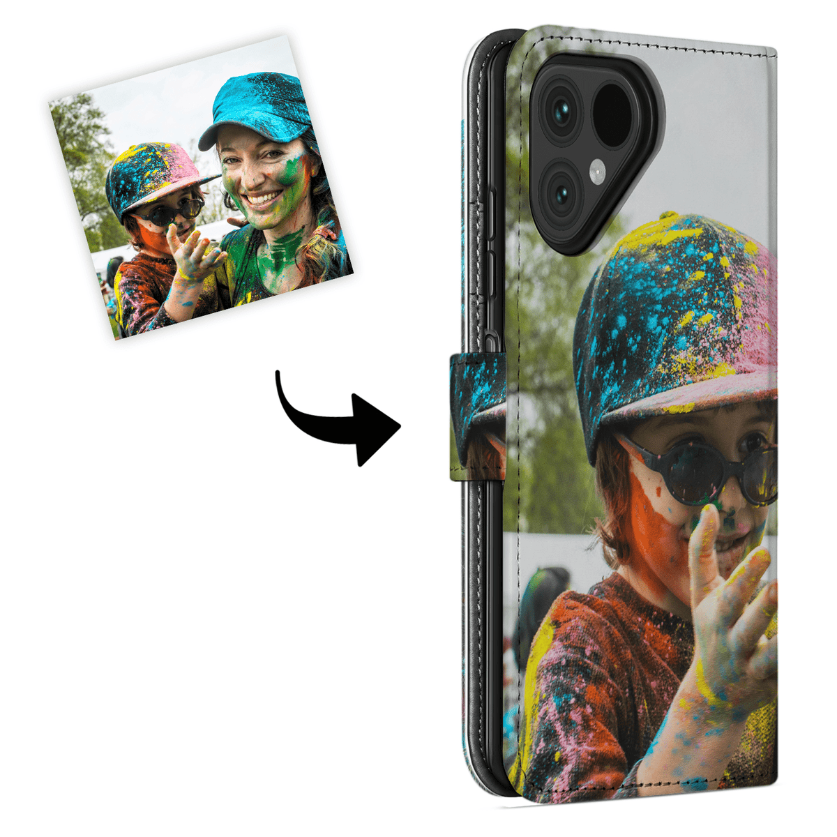 Book Case Hoesje Maken voor de Fairphone 5