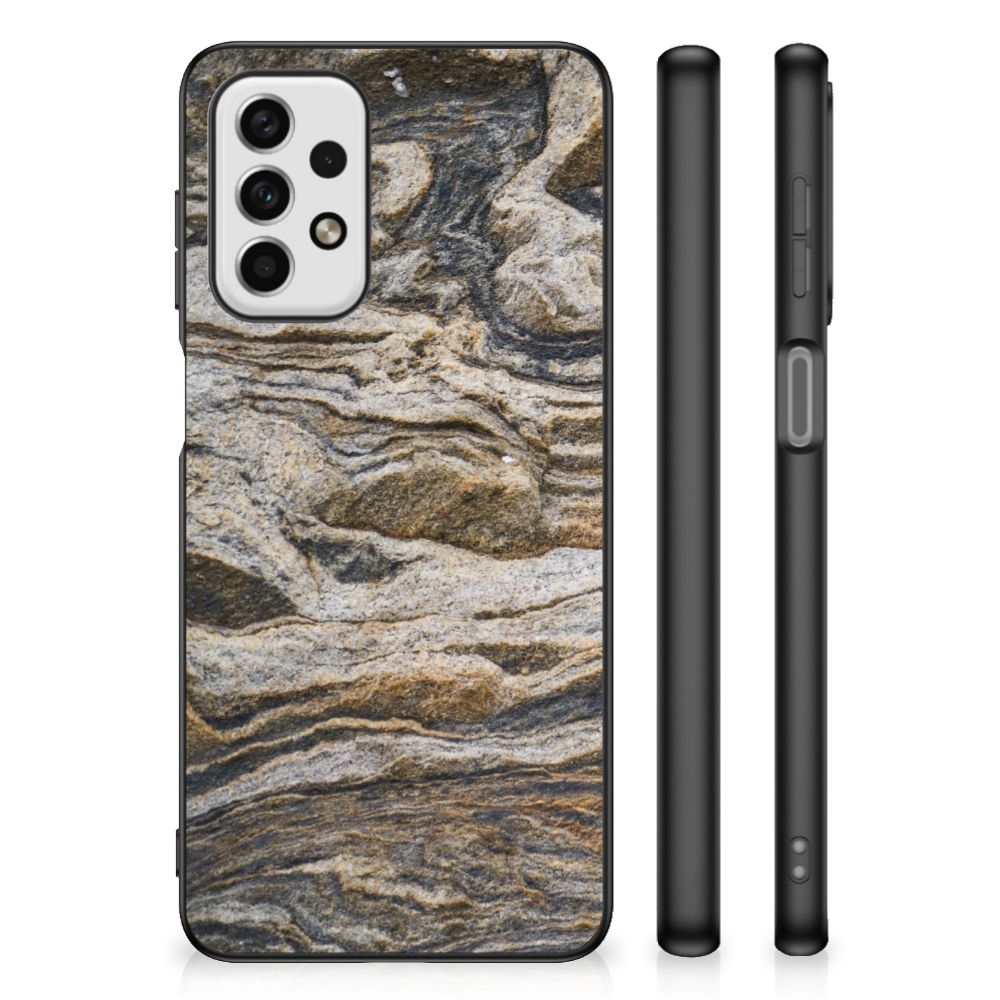 Samsung Galaxy A23 Marmeren Print Telefoonhoesje Steen B2C Telecom