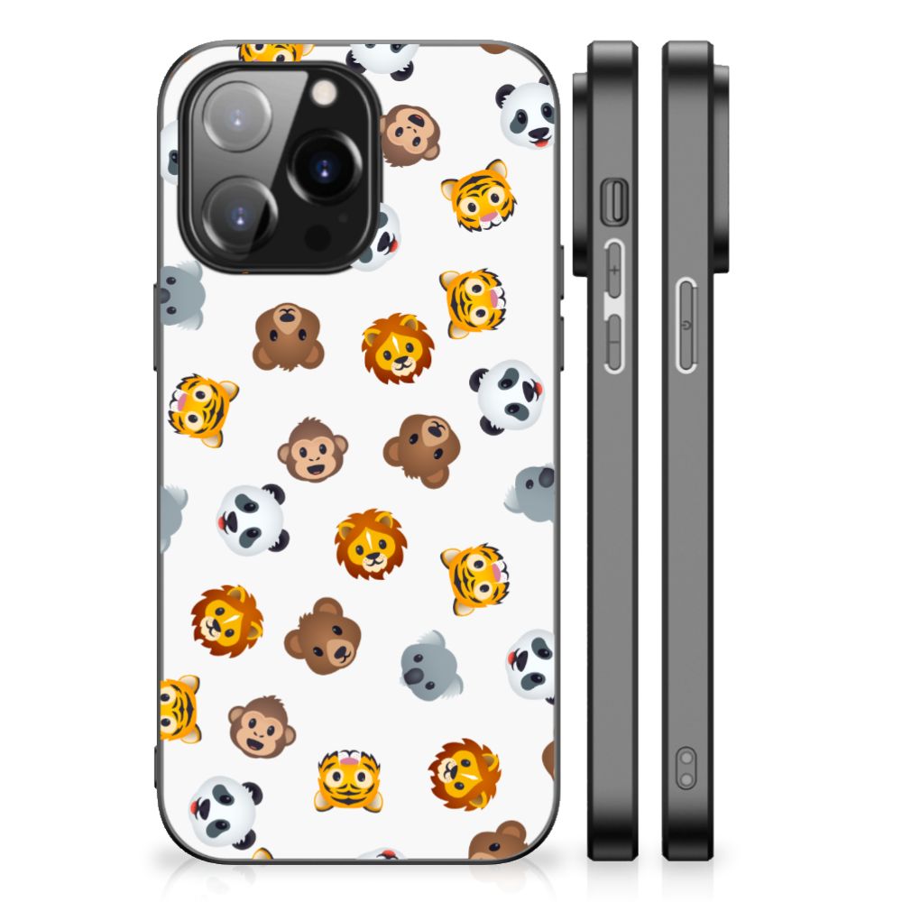 Back Case voor iPhone 14 Pro Max Dieren Emojis B2C Telecom