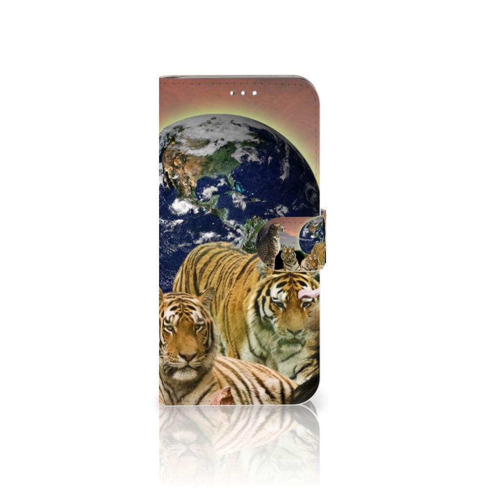 Samsung Galaxy S10 Plus Telefoonhoesje met Pasjes Roofdieren