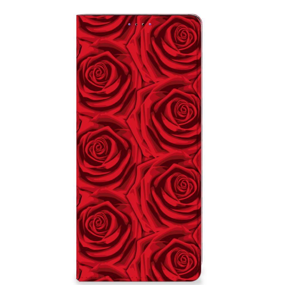 Samsung Galaxy A22 5G Smart Cover Red Roses
