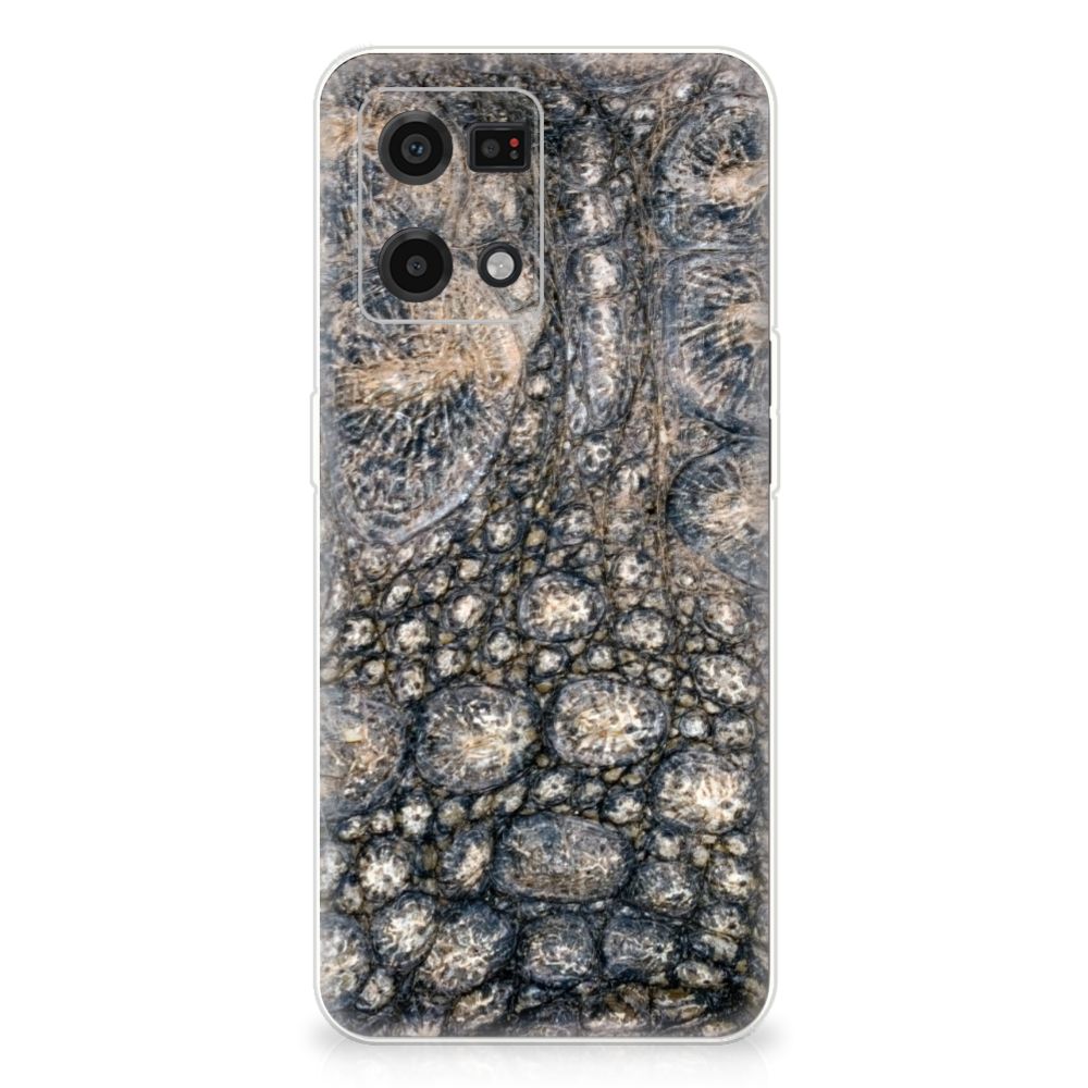 OPPO Reno7 4G TPU Hoesje Krokodillenprint B2C Telecom