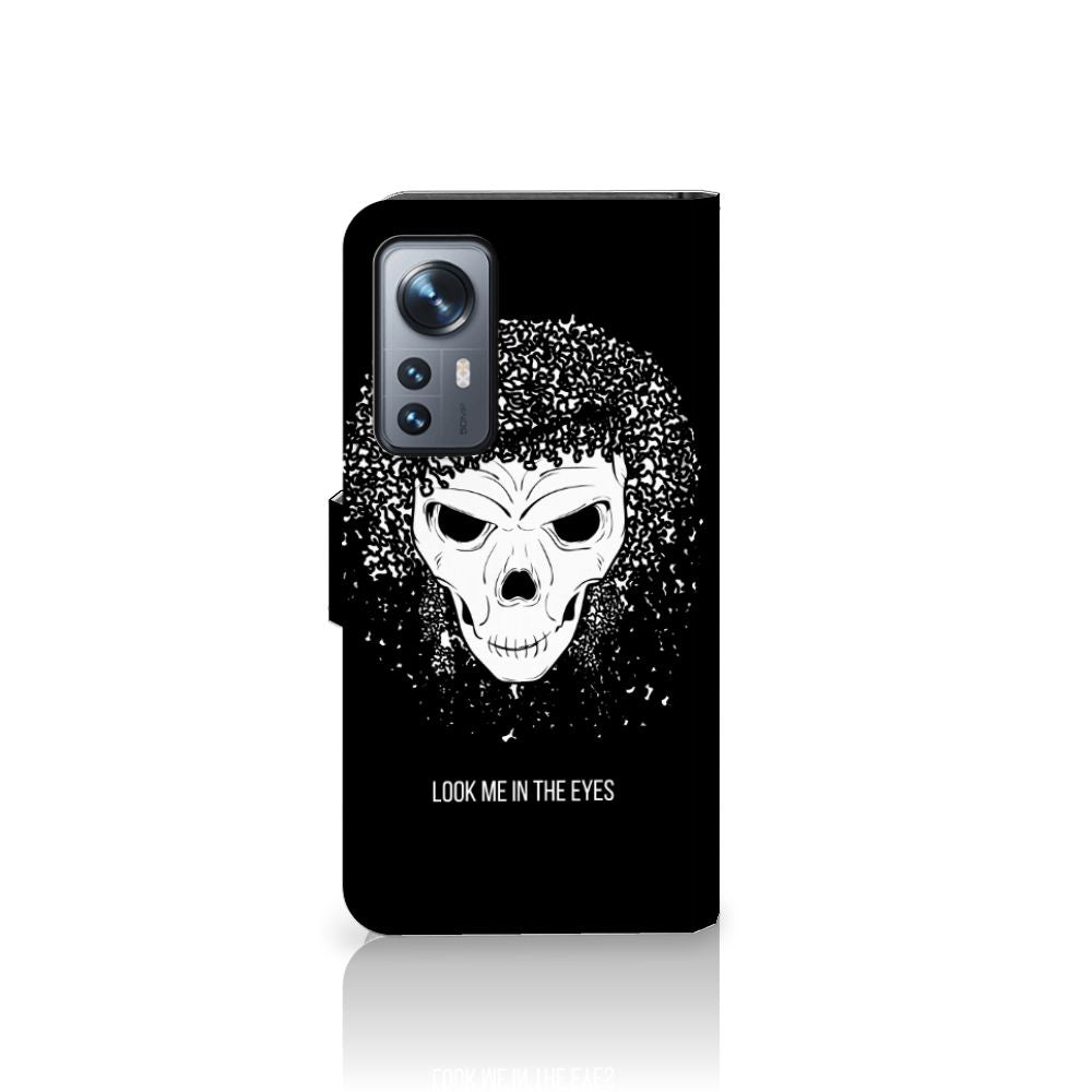 Telefoonhoesje met Naam Xiaomi 12 | 12X Skull Hair