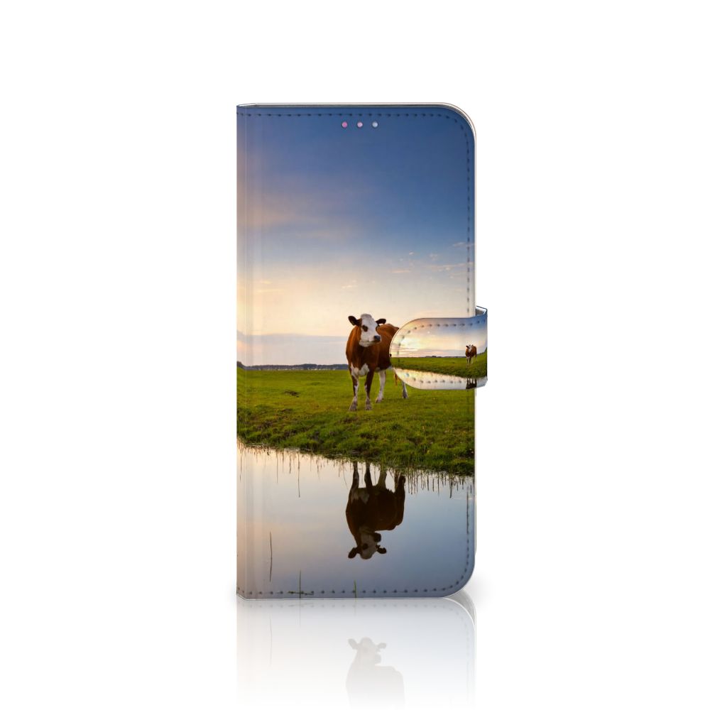 Motorola Moto G60s Telefoonhoesje met Pasjes Koe