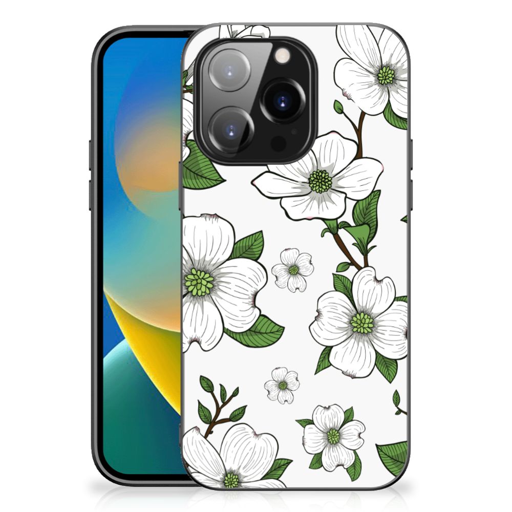 iPhone 14 Pro Bloemen Hoesje Dogwood Flowers B2C Telecom