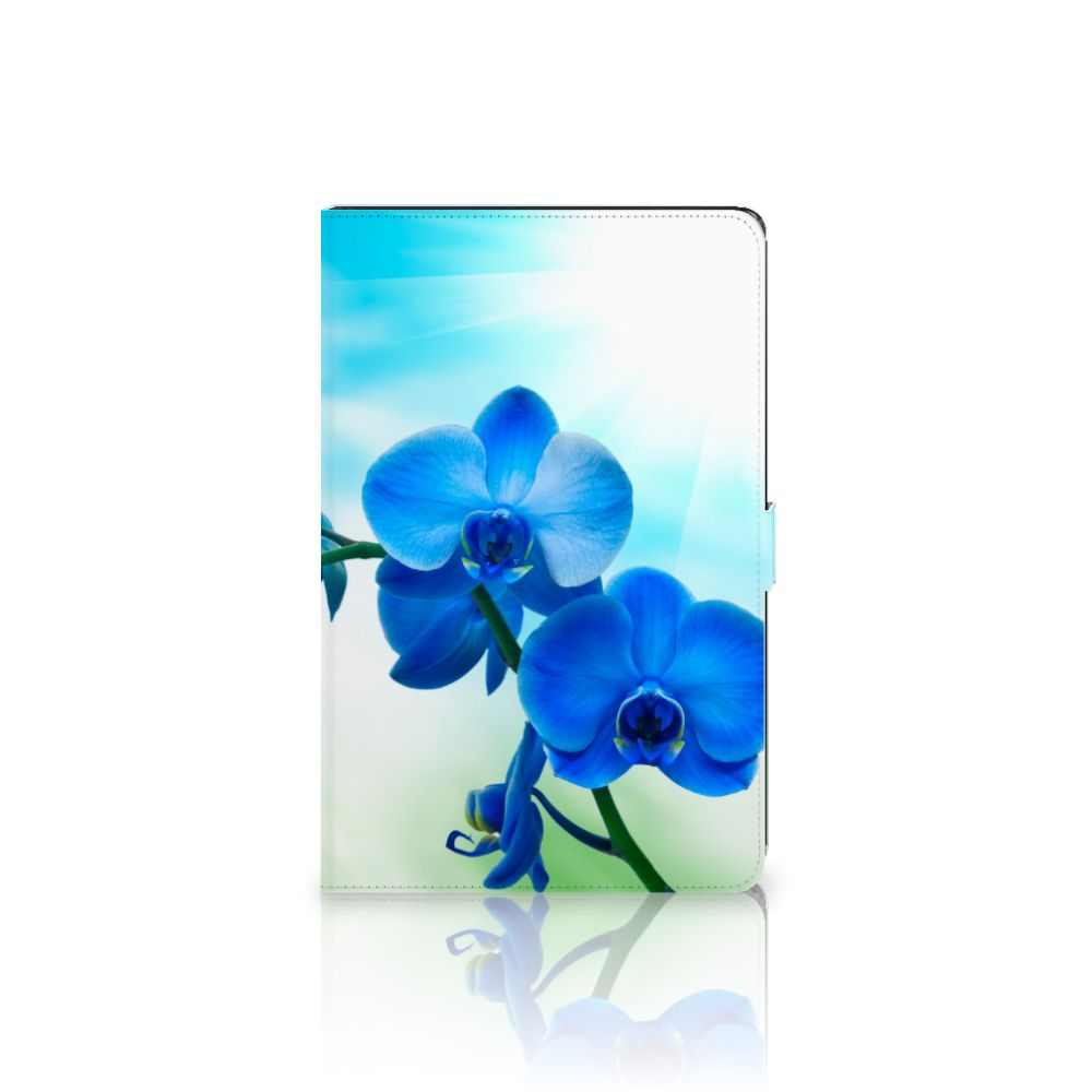 Lenovo Tab M10 Plus 3rd Gen 10.6 inch Tablet Cover Orchidee Blauw - Cadeau voor je Moeder