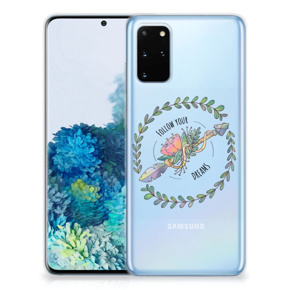 Samsung Galaxy S20 Plus Telefoonhoesje met Naam Boho Dreams B2C Telecom