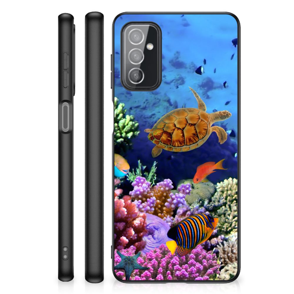 Samsung Galaxy M52 Dierenprint Telefoonhoesje Vissen B2C Telecom