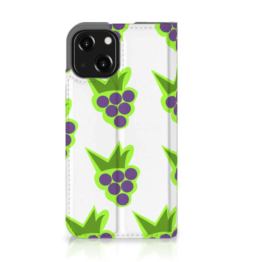 iPhone 13 Mini Flip Style Cover Druiven - B2C Telecom