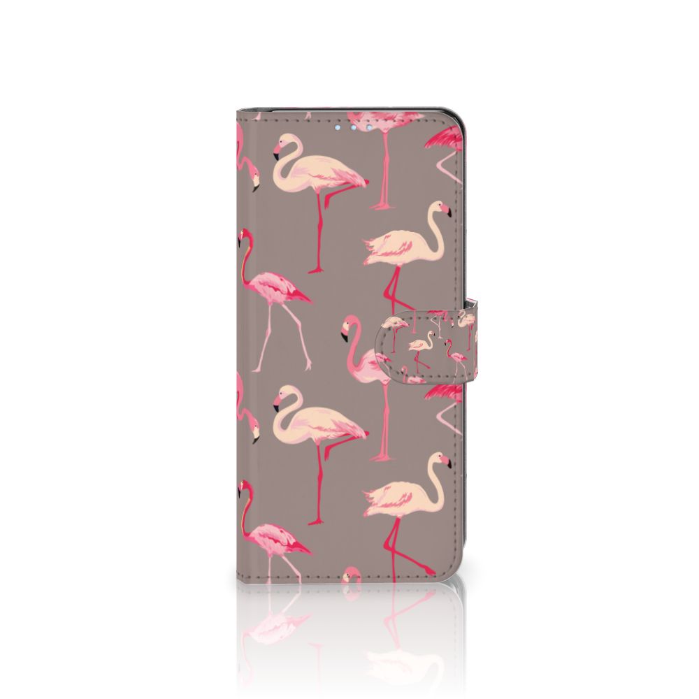 OPPO Reno 4 Pro 5G Telefoonhoesje met Pasjes Flamingo
