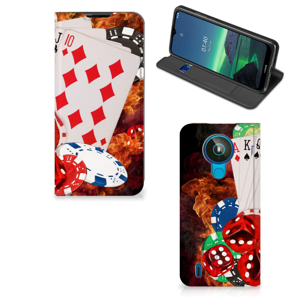 Nokia 1.4 Hippe Standcase Casino