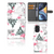 Motorola Moto G22 Telefoonhoesje met Pasjes Flamingo Triangle